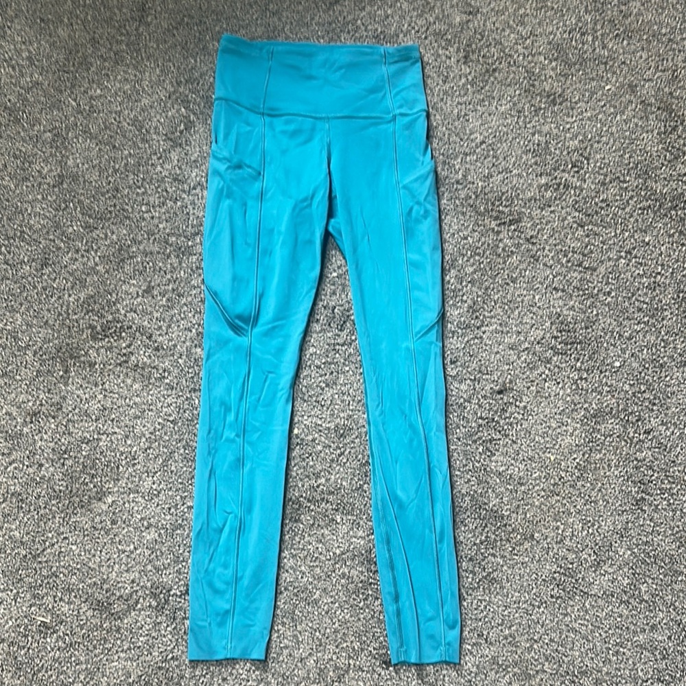 Lululemon teal leggings
